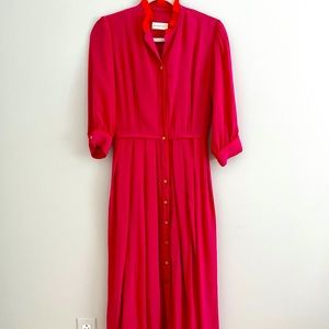TUCKERNUCK Daydress Silk Shirtdress